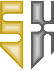 SX initial logo