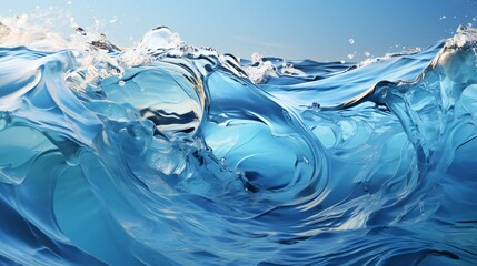 美しい水面の模様の背景