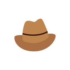 gentleman brown hat element