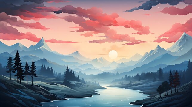 Simple Landscape