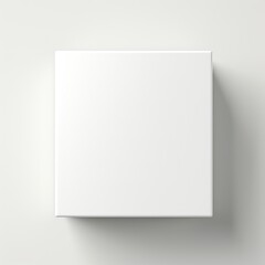blank packaging boxes - open and closed mockup, isolated on white background. AI Generative