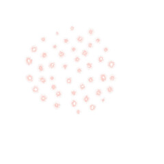 Glitter icon rose gold