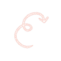 Glitter icon rose gold