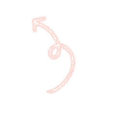 Glitter icon rose gold