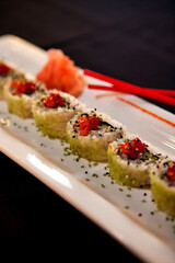 California sushi rolls