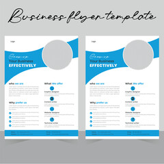 Business flyer template