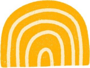 Hand drawn Abstract Shapes Illustration