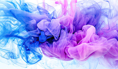 abstract colorful smoke,black and blue smoke abstract illustration in the style,smoke on white background