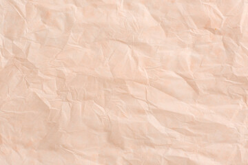 White ivory wrapping crumpled paper texture background