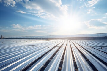  Roof construction metal industry roof new warehouse