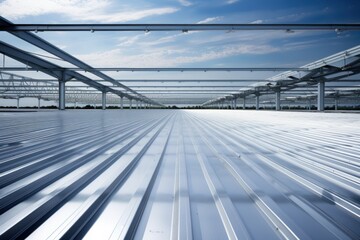  Roof construction metal industry roof new warehouse