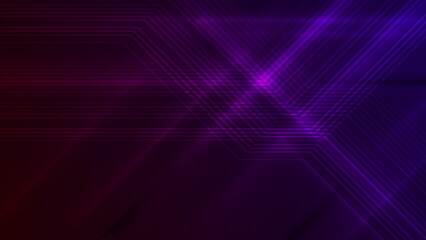 Red violet abstract glowing minimal background