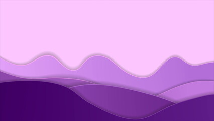 Purple violet waves abstract corporate background