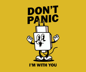 cartoon of charge rvector t shirt design, vector graphic, typographic poster or tshirts street wear and Urban style