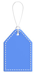 Price tag. Price label. 3D illustration.