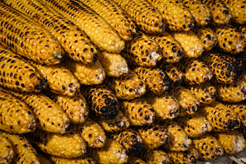 fried corns sold at street vendor