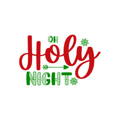Oh Holy Night SVG
