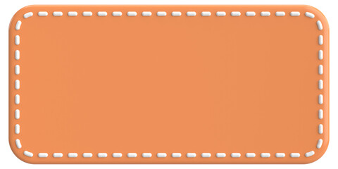 Price tag. Price label. 3D illustration.