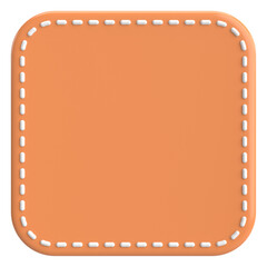 Price tag. Price label. 3D illustration.