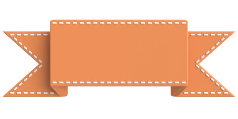 Price tag. Price label. 3D illustration.