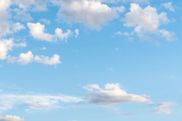 cloudy sky blue sky white clouds weather
