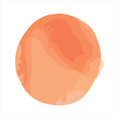 Watercolor vector stain design