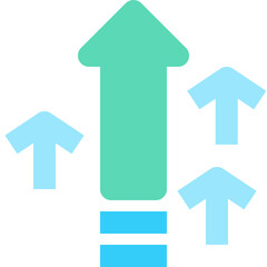 leadership skill flat icon