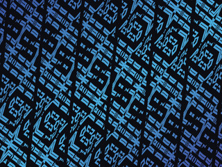 Premium background design with diagonal dark blue stripes pattern. Vector horizontal template for digital lux business banner, contemporary formal invitation, luxury voucher, prestigious gift certific