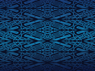 Premium background design with diagonal dark blue stripes pattern. Vector horizontal template for digital lux business banner, contemporary formal invitation, luxury voucher, prestigious gift certific