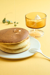 パンケーキとアイス　pancake