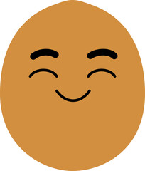 Obraz premium Kiwi Face Close Eye Smile