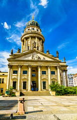 Obraz premium French Cathedral of Friedrichstadt in Berlin, Germany