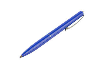 pen, ballpoint pen isolated from background, concept of signing a document or contract