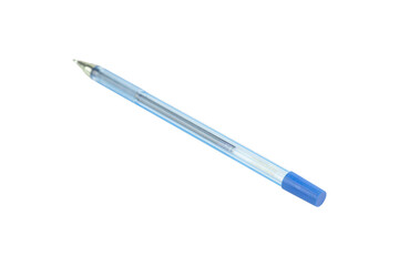 pen, ballpoint pen isolated from background, concept of signing a document or contract
