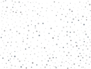 Magic Silver Square Confetti