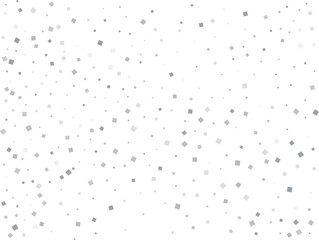 Magic Silver Square Confetti