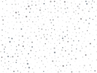 Magic Silver Square Confetti