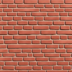 Obraz premium red brick wall texture background generated ai