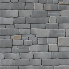 Gray stone wall generated a