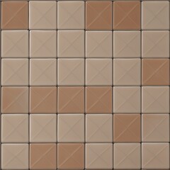 square gray tile texture generated ai