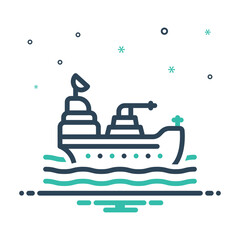 Mix icon for naval © WEBTECHOPS