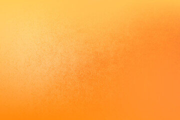 Colorful orange mixed yellow tone color paint on environmental friendly blank cardboard box kraft...