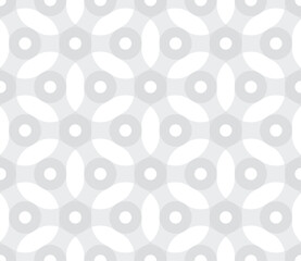 Vector seamless texture with the motif of a bicycle chain forming a grid. White background.