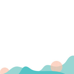 Abstract Bloob Footer