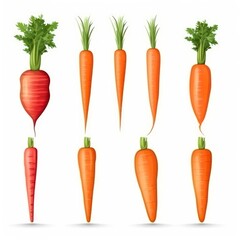 set of carrots