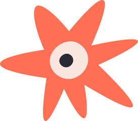 Abstract Flower Head