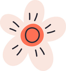 Abstract Flower Head