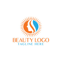 Beauty woman logo 
