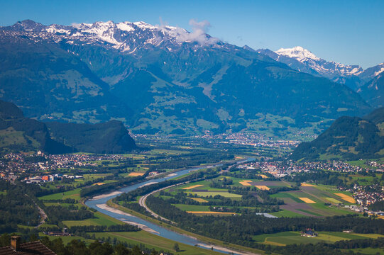 In the historic centre of Triesenberg