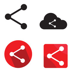 share icon vector